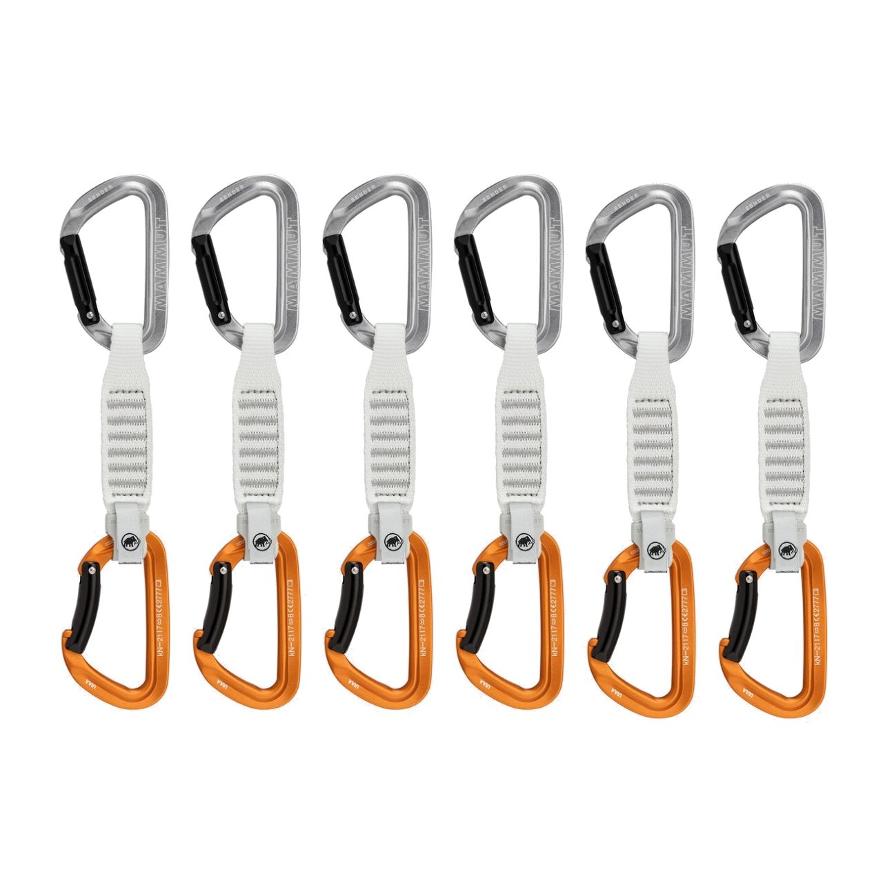 Sender Keylock Quickdraw - 6-Pack Mammut Sender Keylock Quickdraw - 6-Pack -Tramptilt-shop 2040 02491 33272 main grey 215707 rsz 89158.1645480251