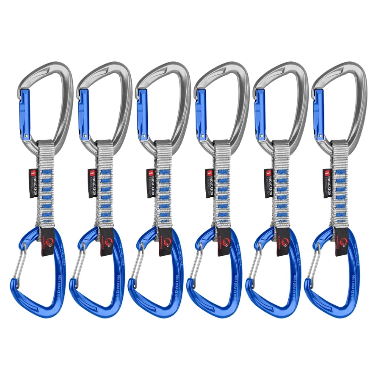 Crag Keylock Wire 10 cm Indicator Quickdraw - 6-Pack Mammut Crag Keylock Wire 10 Cm Indicator Quickdraw - 6-Pack -Tramptilt-shop 2040 02750 32200 main grey 215708 rsz 51403.1646846896