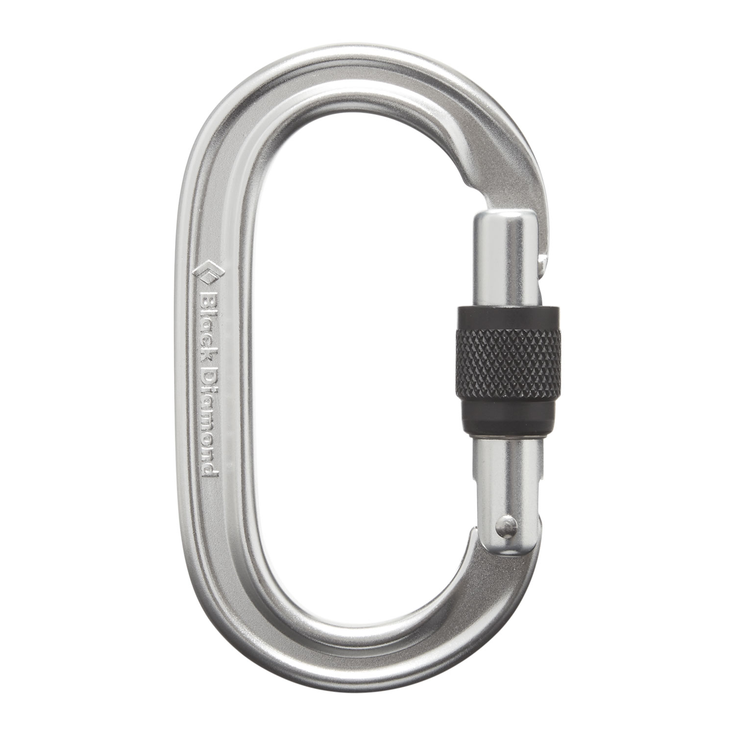 Oval Screwgate Carabiner Black Diamond Oval Screwgate Carabiner -Tramptilt-shop 210084 pols polished ovalscrewgate frnt 90098.1626822522