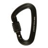 Metolius Bravo Locking Carabiner -Tramptilt-shop bravo locker black logo side 84643.1626821877