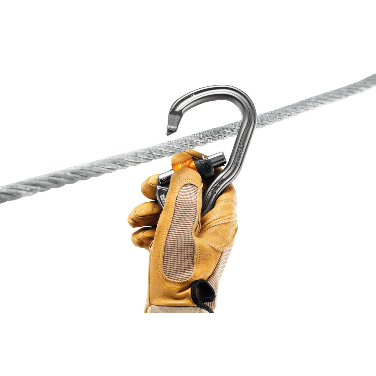 Vertigo Wire-Lock Petzl Vertigo Wire-Lock -Tramptilt-shop m40a wlu vertigo wl doigt lowres 43038.1626822884