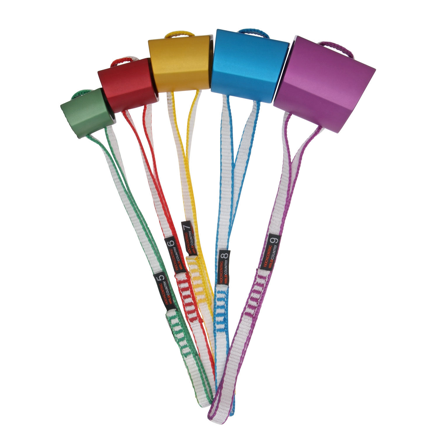 RockCentric Dyneema Set #5-9 Wild Country RockCentric Dyneema Set #5-9 -Tramptilt-shop rockcentric 3 to 9 front 1 89217.1626822490